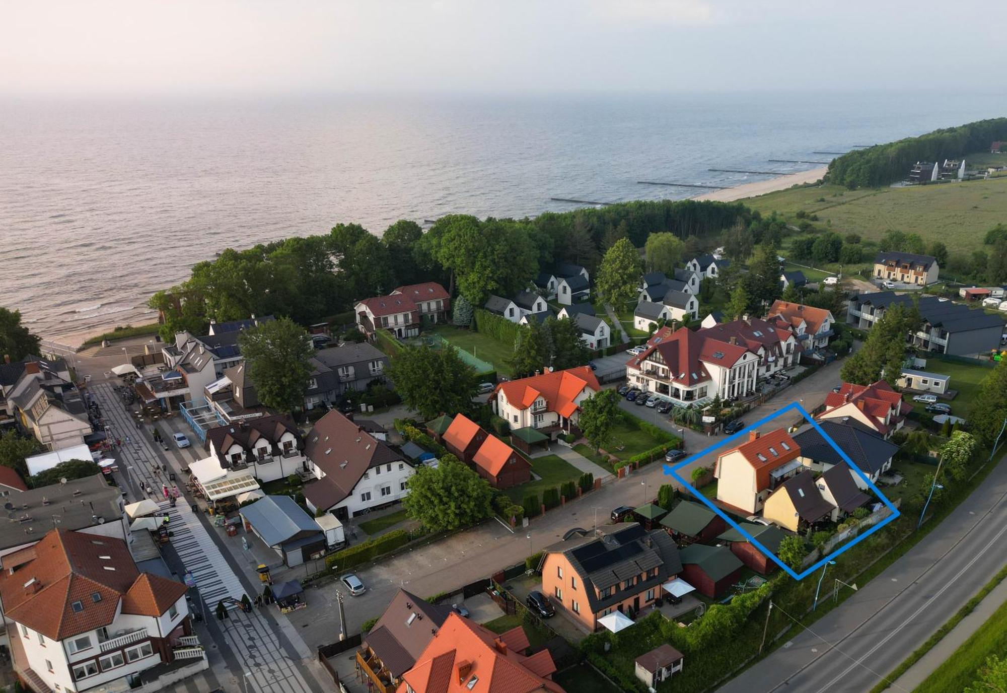 Apartamenty Obok Ruin Trzesacz Bagian luar foto